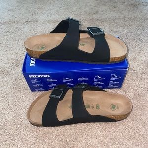 Birkenstock Arizona BS Black Birko Flor size 12